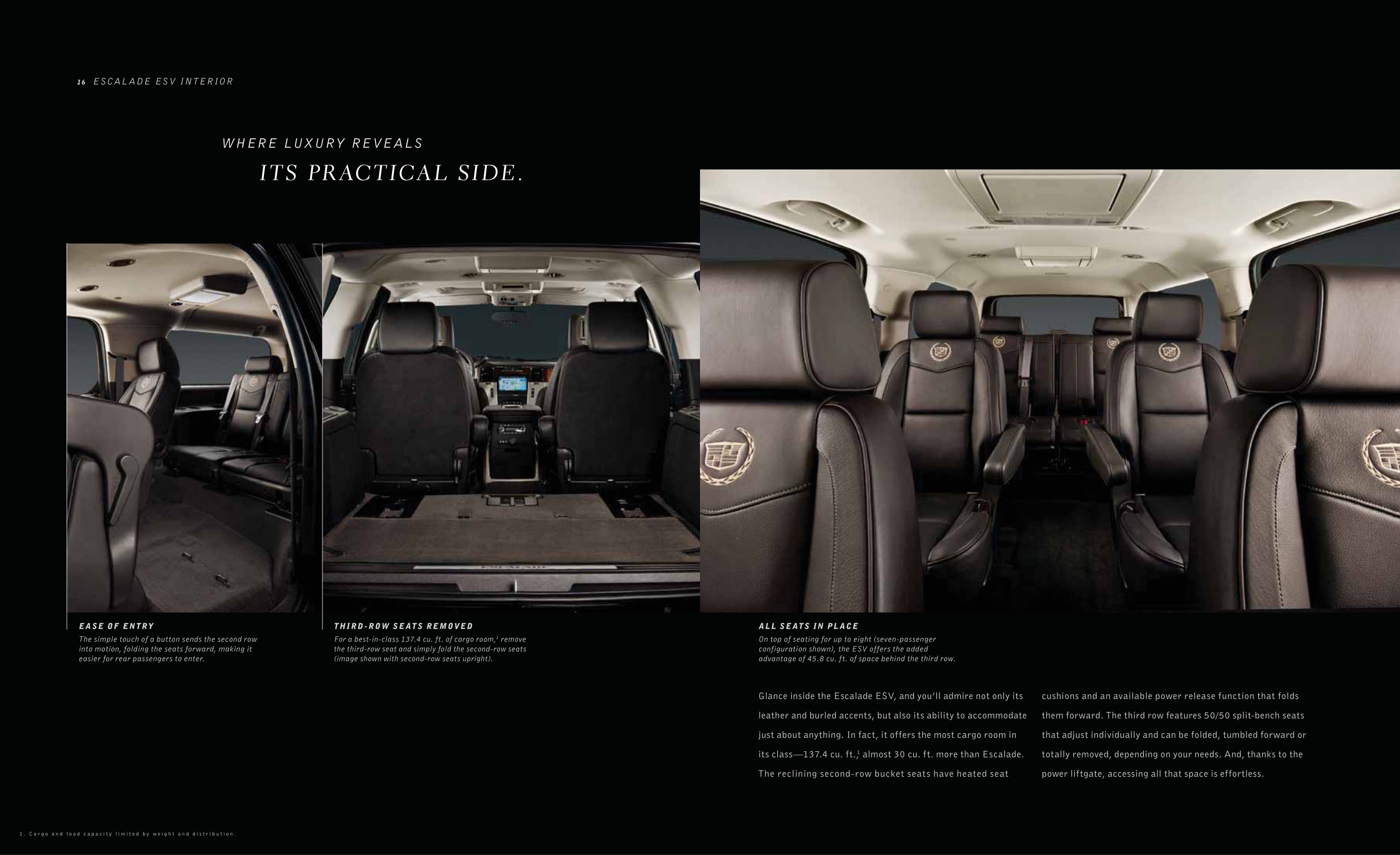 2014 Cadillac Escalade Brochure Page 5